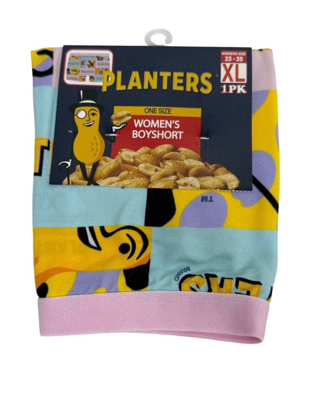 Planters Mr. Peanut Boyshort Underwear Size XL NWT